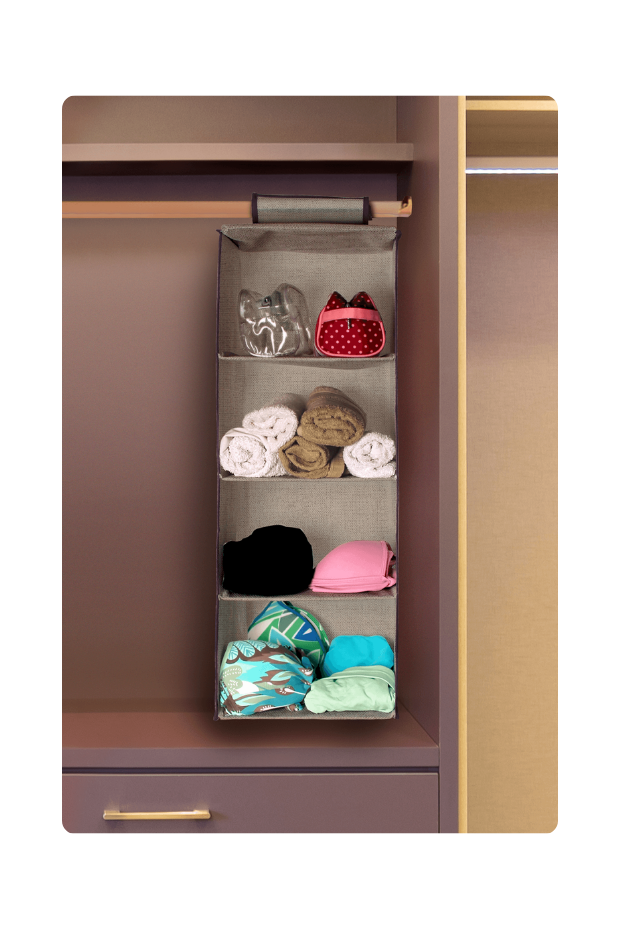 imagem de Organizador Vertical 4 Prateleiras Premium Home