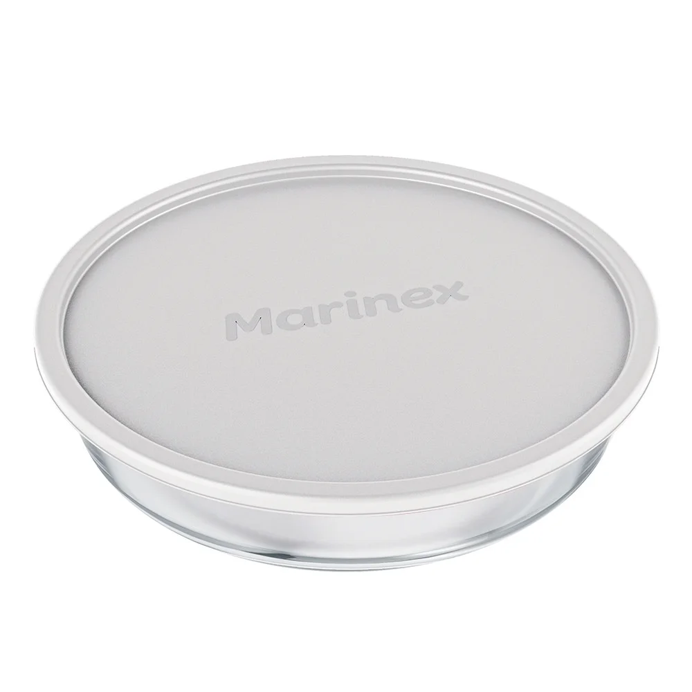 imagem de Assadeira Marinex Redonda Com Tampa 2,4 Litros