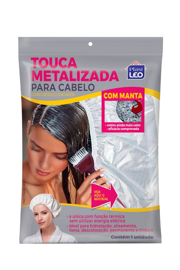 imagem de Touca Metalizada Termica Com Manta
