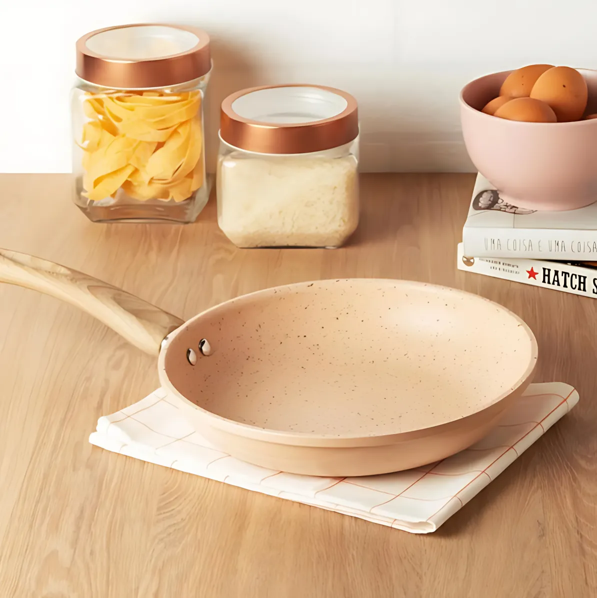 imagem de Frigideira de Ceramica Inducao Granito 20 Cm