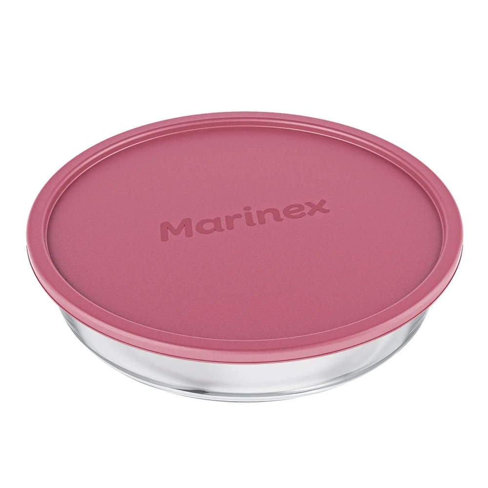 imagem de Assadeira Marinex Redonda Com Tampa 2,4 Litros