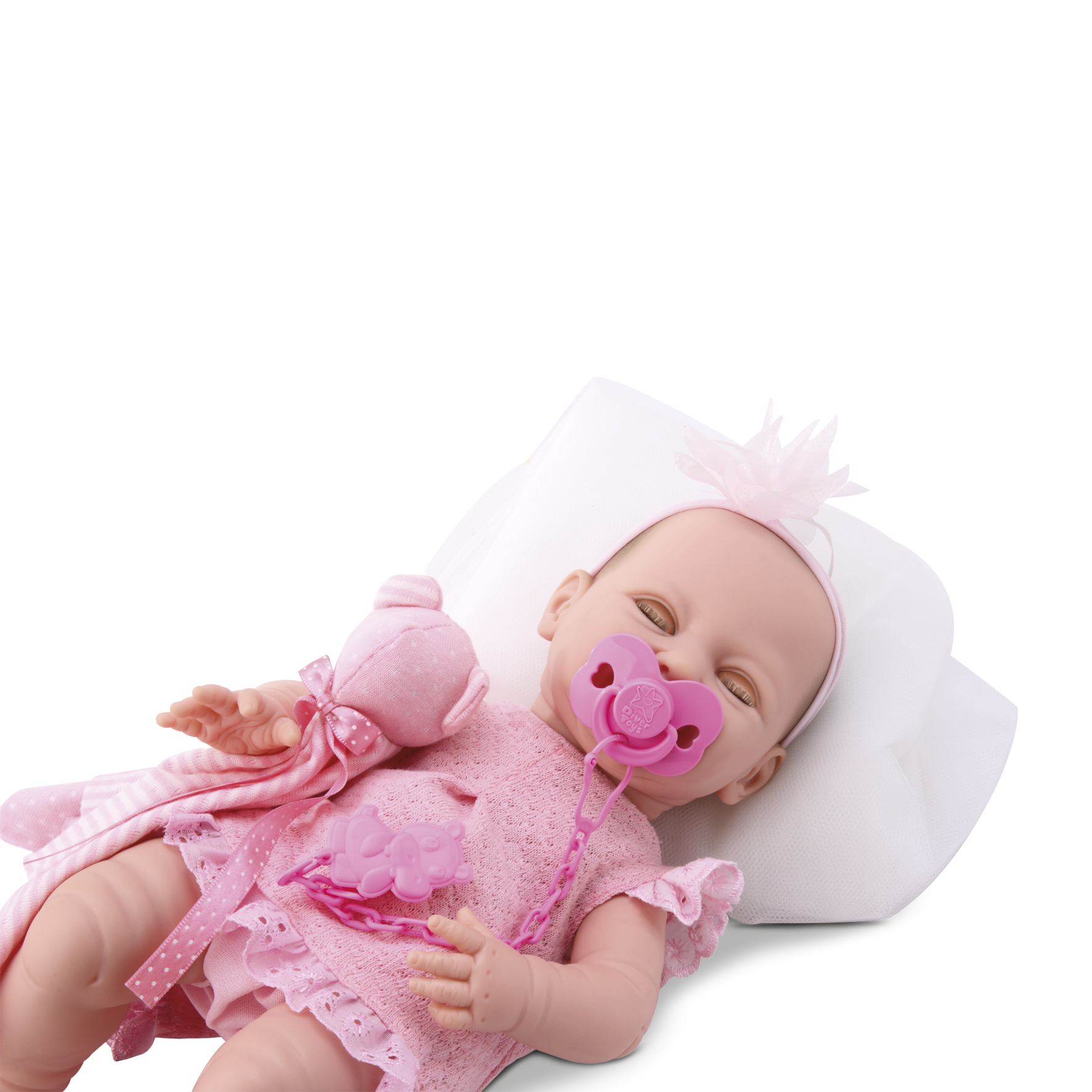 imagem de Boneca Diver New Born Dengo Olho Movel