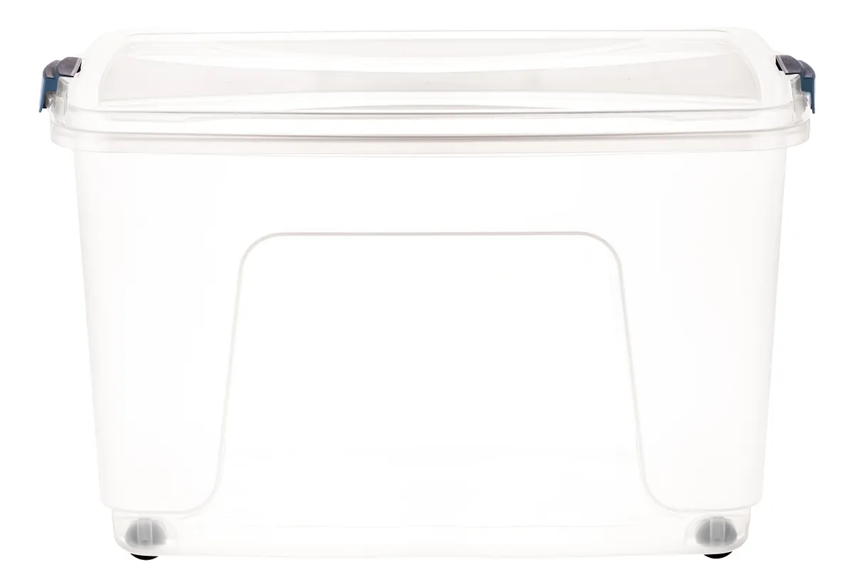 imagem de Caixa Organizadora Com Rodas 120 Litros