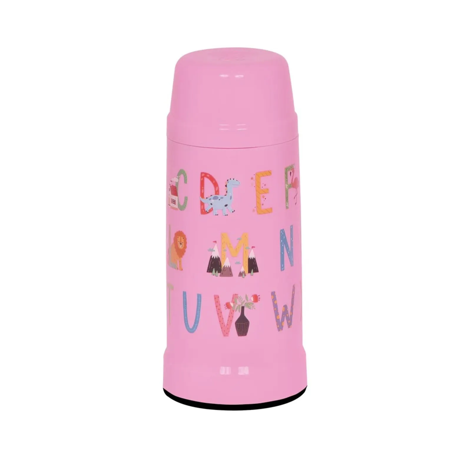 imagem de Garrafa Termica Kids 300 Ml Algodao Doce Alfabeto