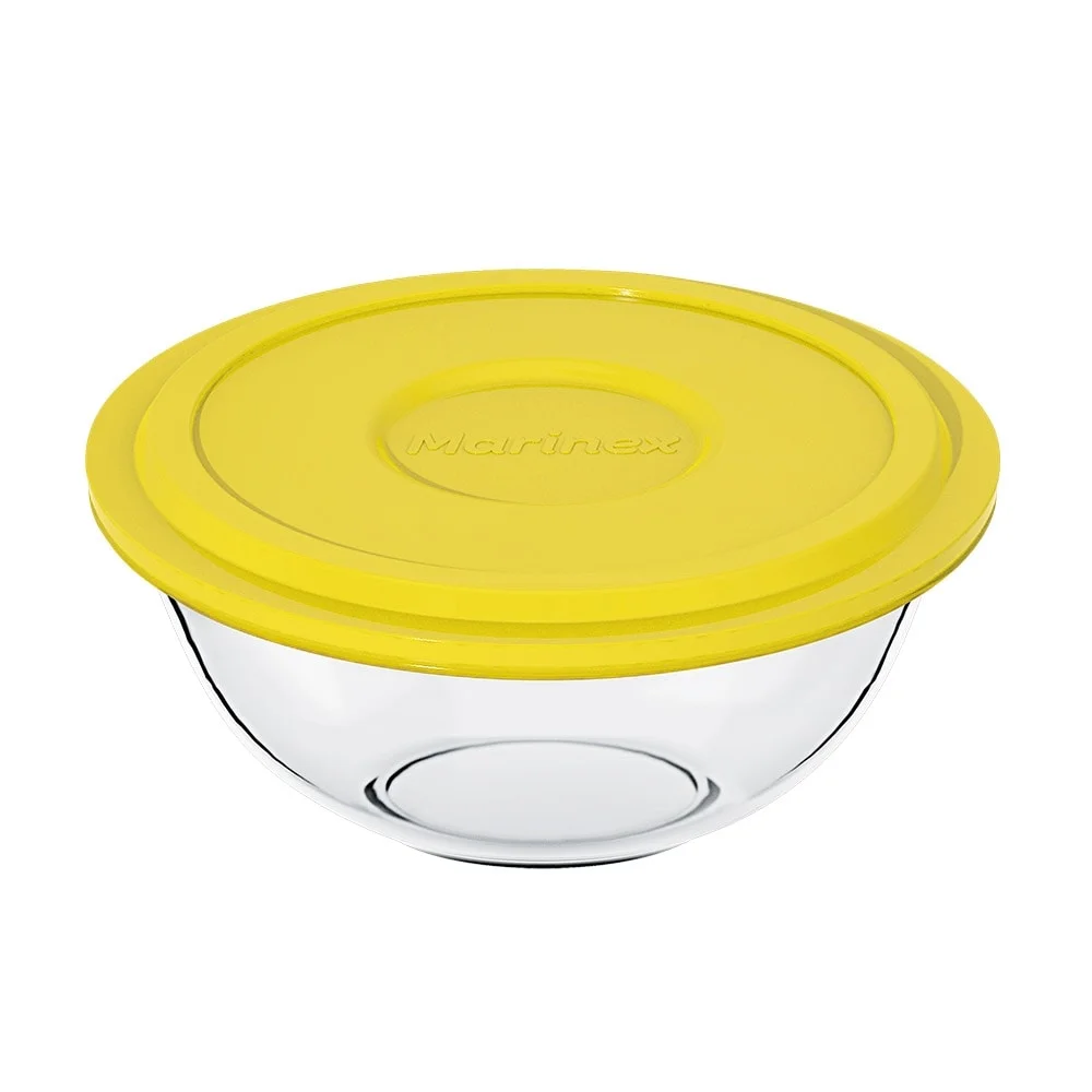 imagem de Tigela Plus Marinex Redonda Com Tampa 500 Ml