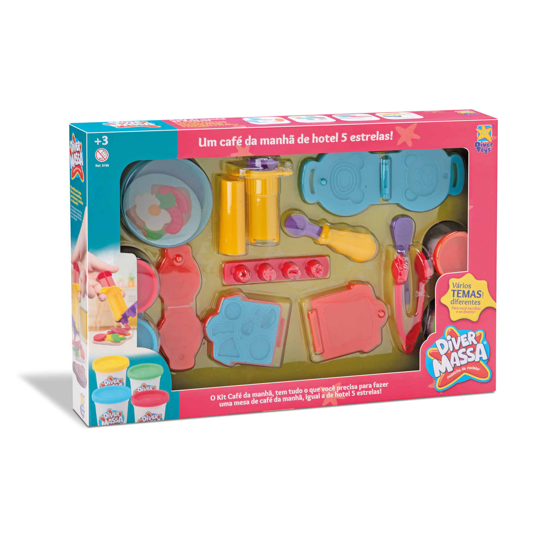 imagem de Cafe da Manha Diver Massa Com Acessorios