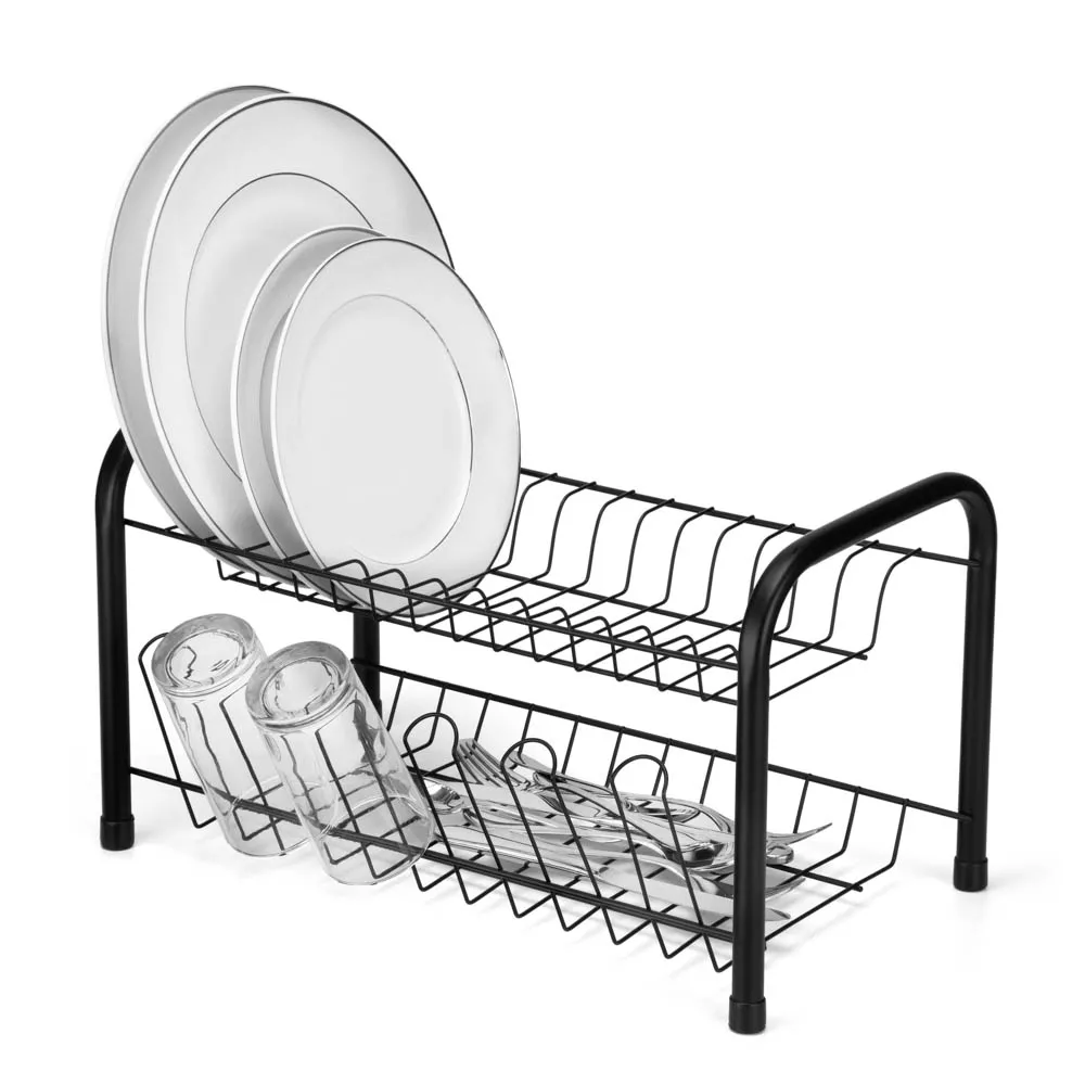 imagem de Escorredor Berco Com Porta Copos Linha Black Life