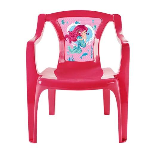 imagem de Poltrona Infantil Rosa Com Label