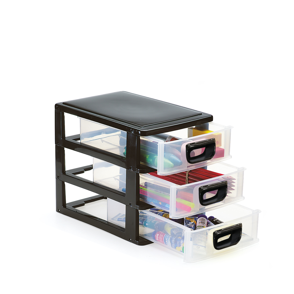 imagem de Porta Tudo Pequeno Com 3 Gavetas