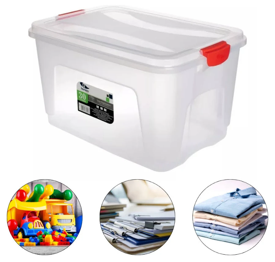 imagem de Caixa Organizadora 30 Litros Alta