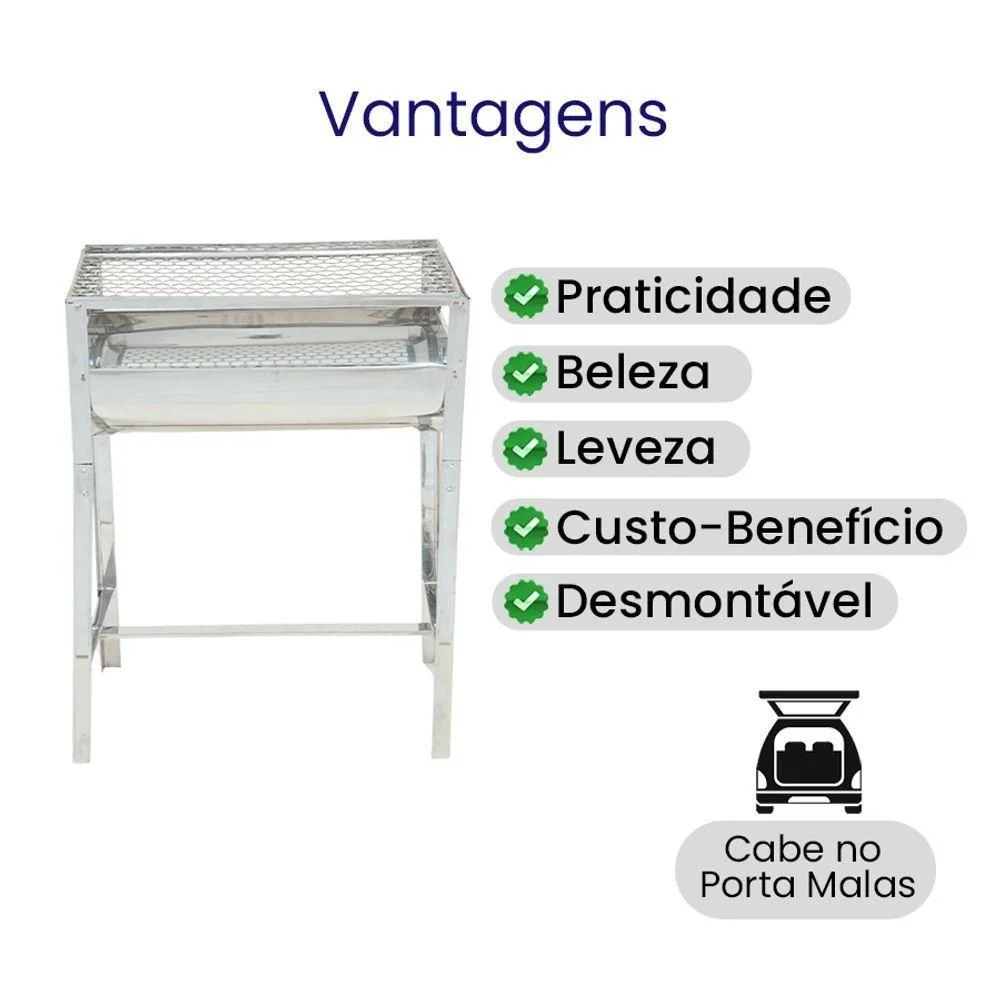 imagem de Churrasqueira Carioca Star Galvanizado