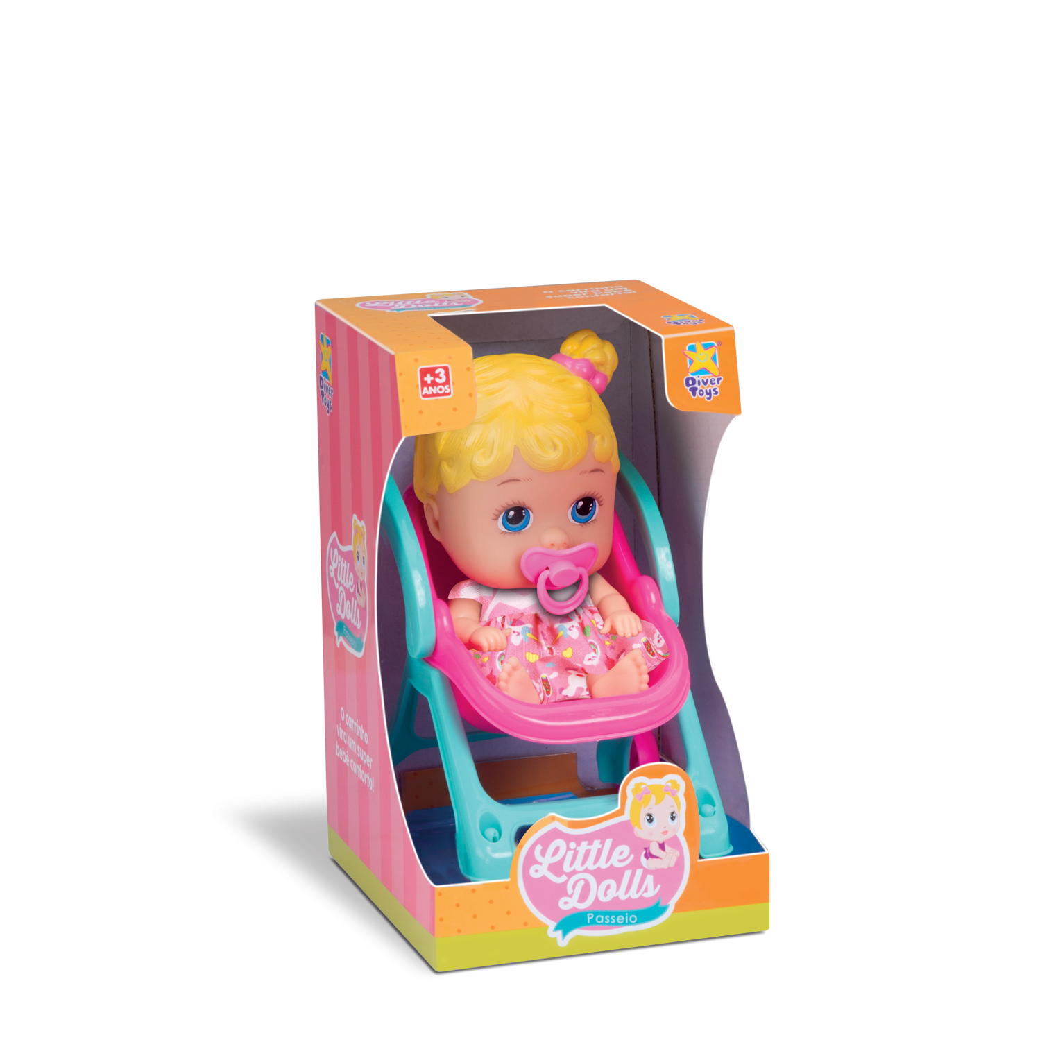 imagem de Boneca Passeio Litte Dolls