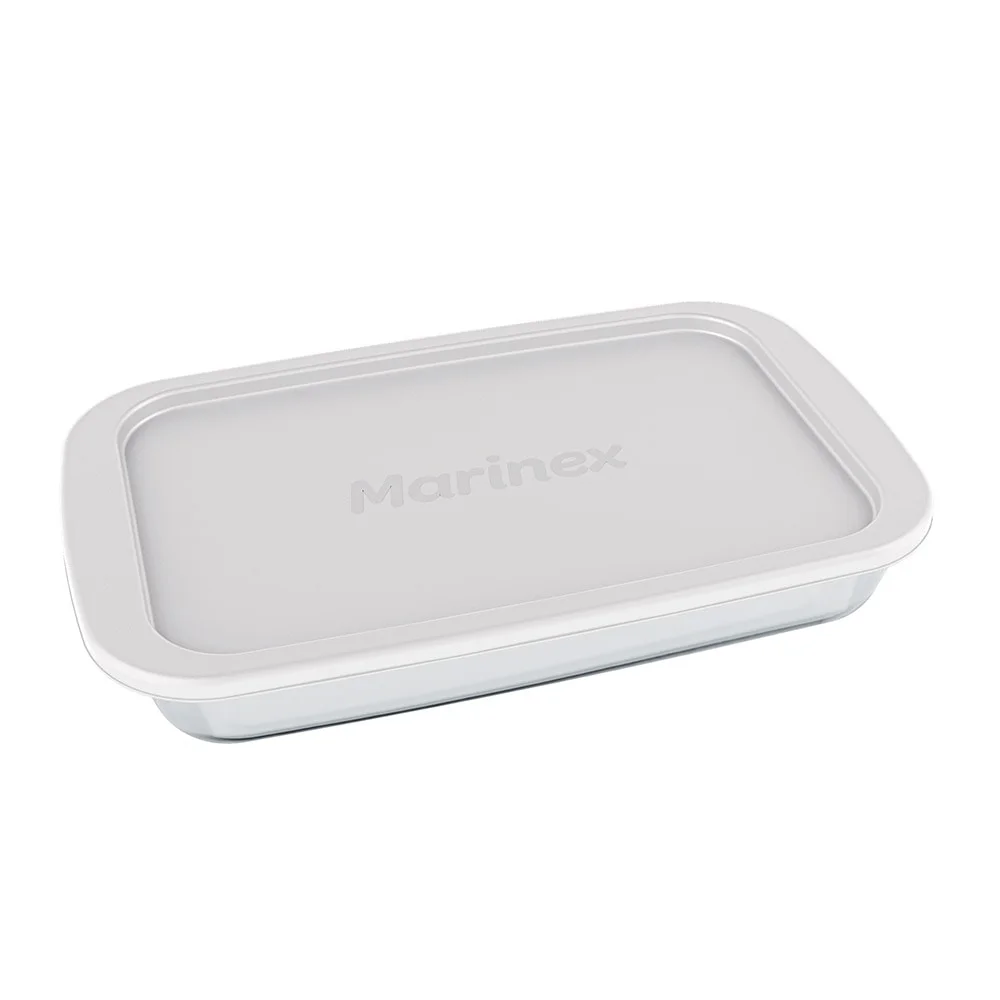 imagem de Assadeira Marinex Retangular Com Tampa 2,2 Litros