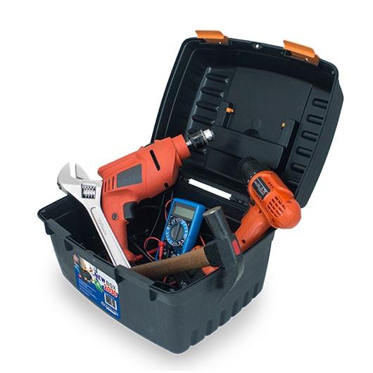 imagem de Maleta de Ferramentas New Box 2030 14" Preta