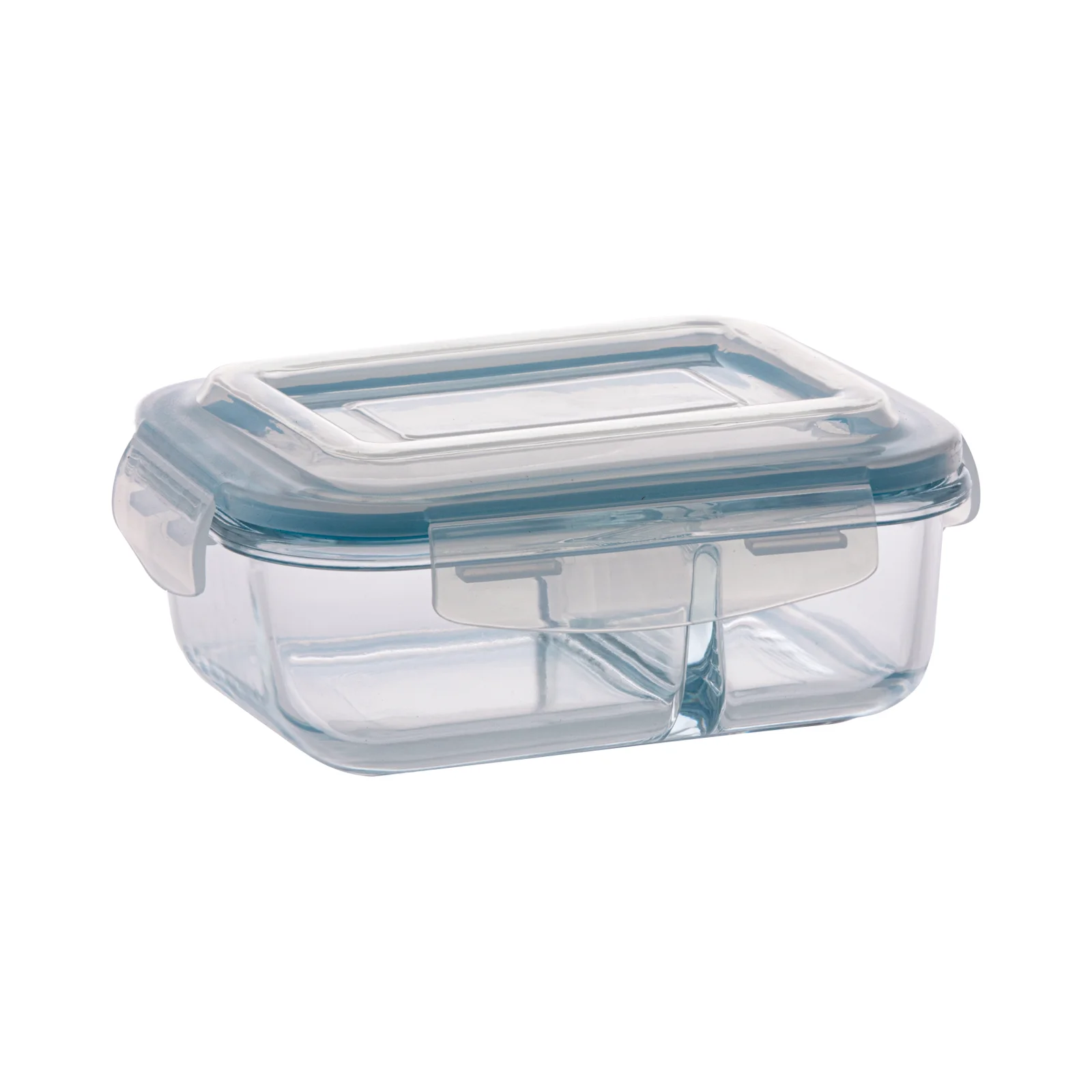 imagem de Pote de Vidro Tampa Hermetica Retangular 640 ml