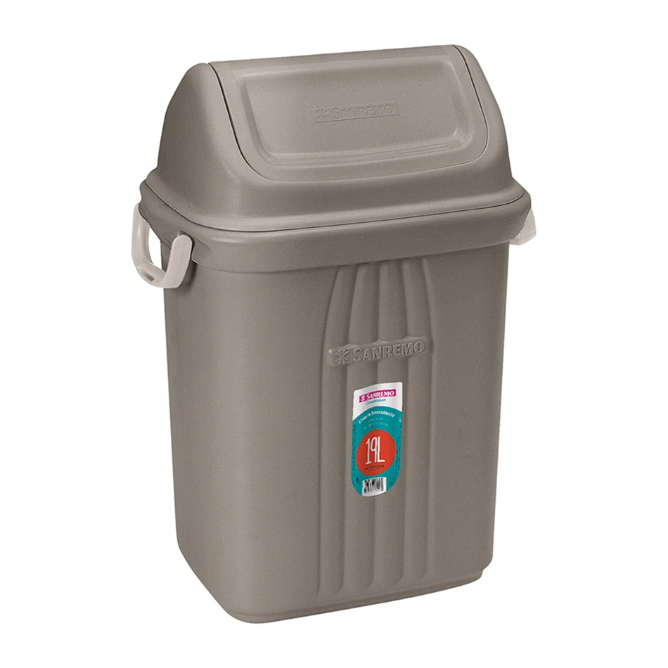 imagem de Lixeira Plástica Basculante 19 Litros