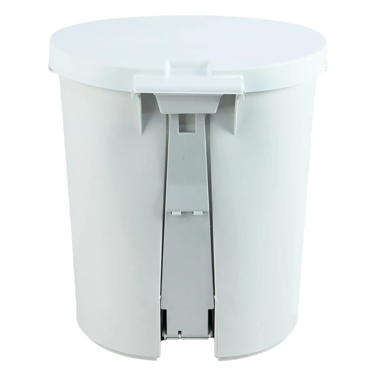 imagem de Lixeira Com Pedal Lx 01 25 Litros Creme