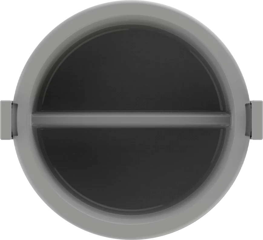 imagem de Termoprato Tekcor 3 Simples 1 Dupla 1 Tripla Cinza