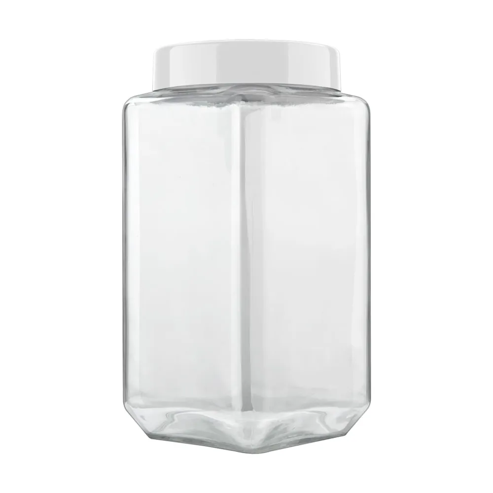 imagem de Pote de Vidro Quadrado 2,2 Litros