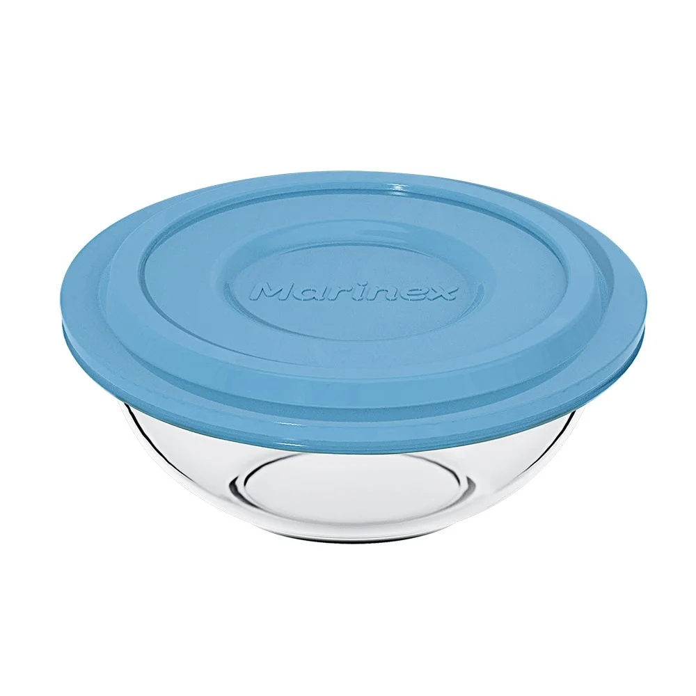imagem de Tigela Plus Marinex Com Tampa 1,5 Litros