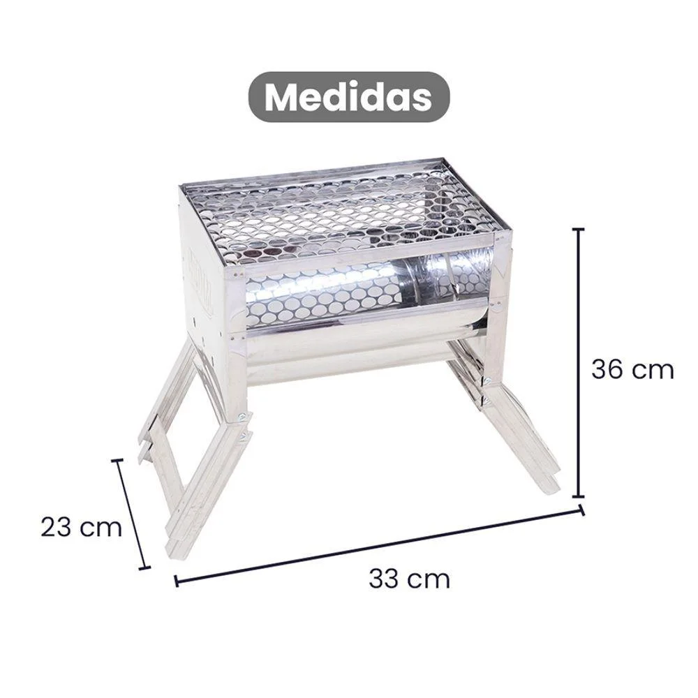 imagem de Churrasqueira Stylo Star Galvanizado