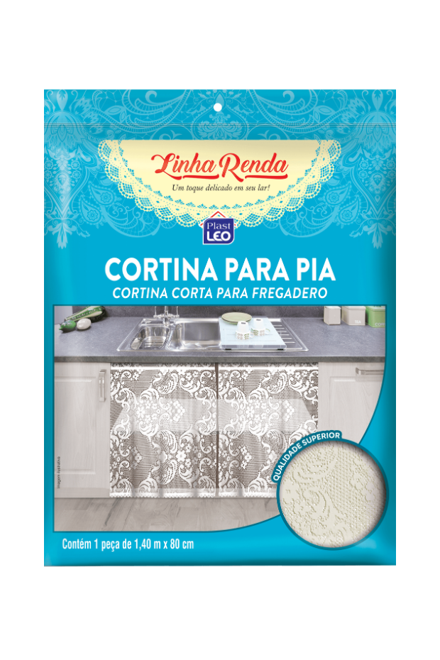 imagem de Cortina de Pia Renda