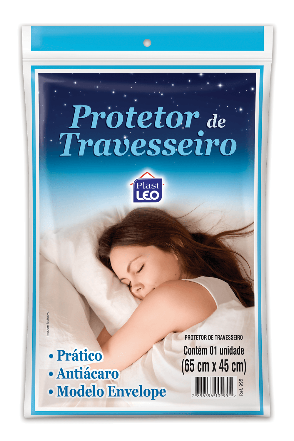 imagem de Capa Protetora de Travesseiro 65x45 Cm