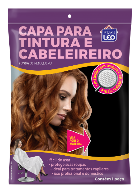 imagem de Capa Para Cabeleireiro Polietileno