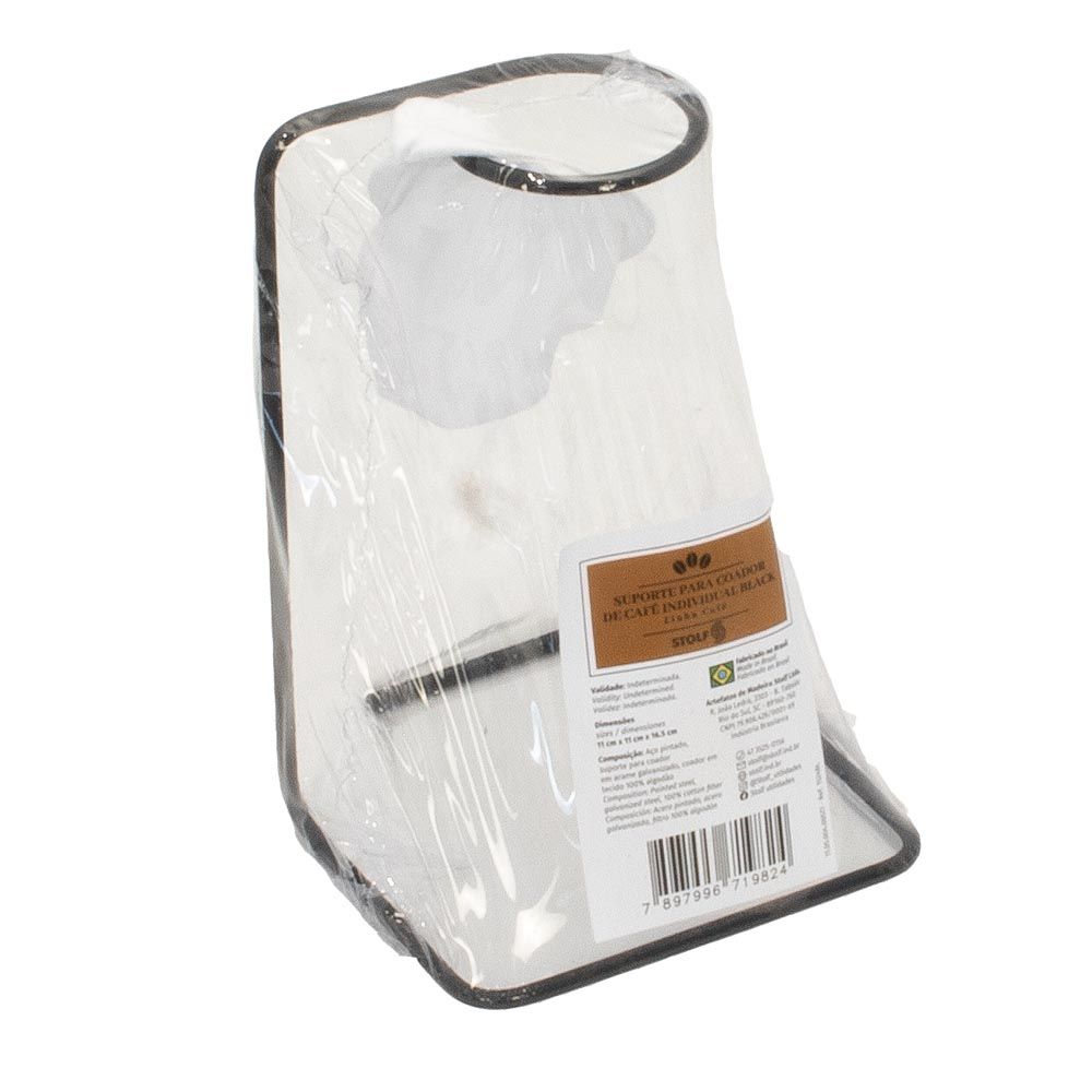 imagem de Suporte Para Coador de Cafe Individual Black