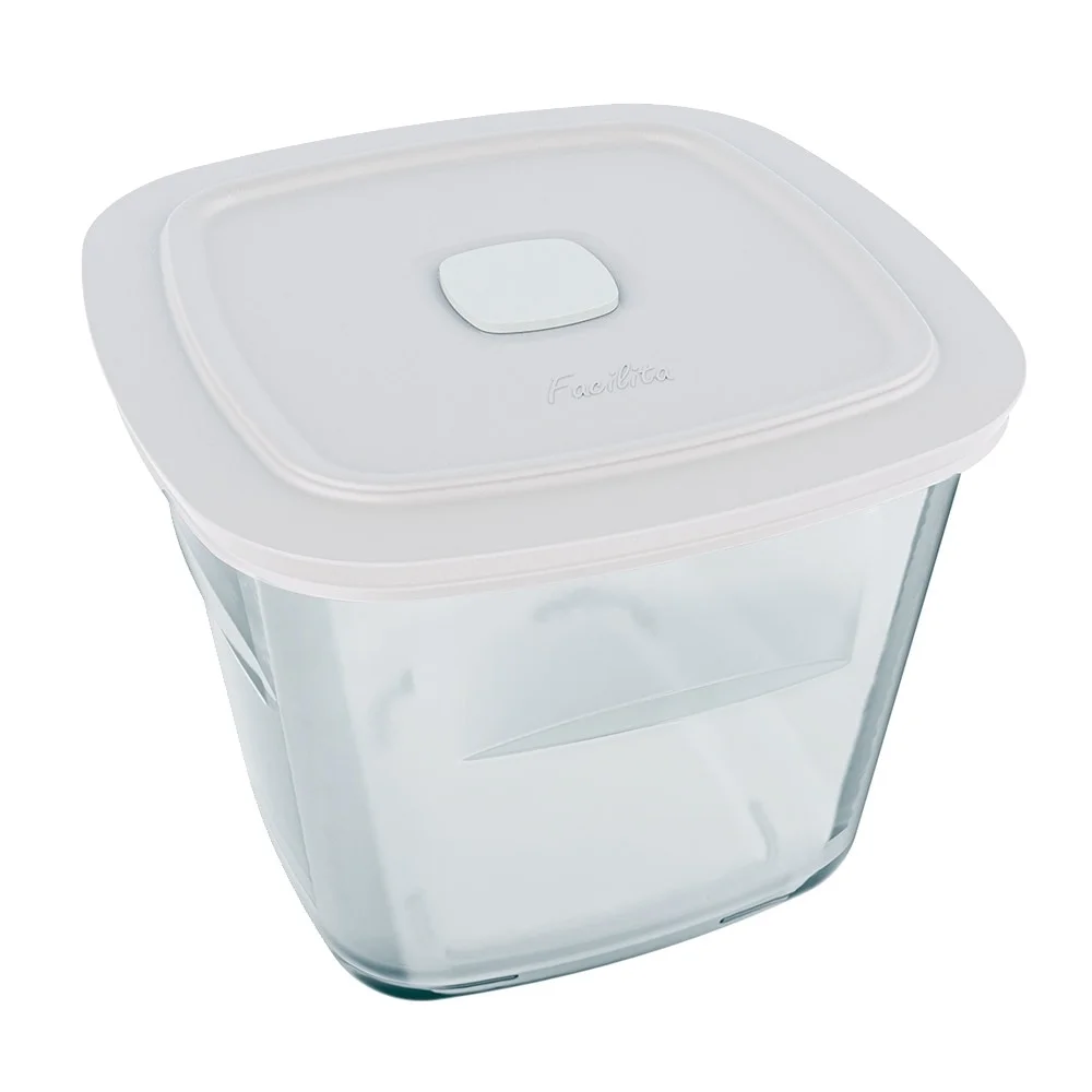 imagem de Tigela Marinex Facilita Vap Alta Com Tampa 1 Litro