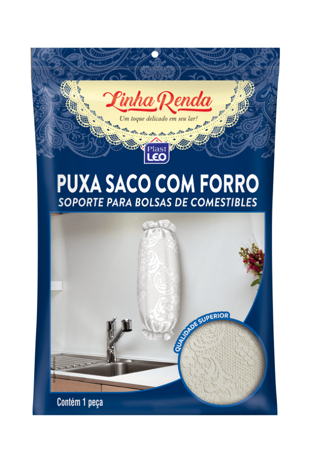 imagem de Puxa Saco Com Forro Renda