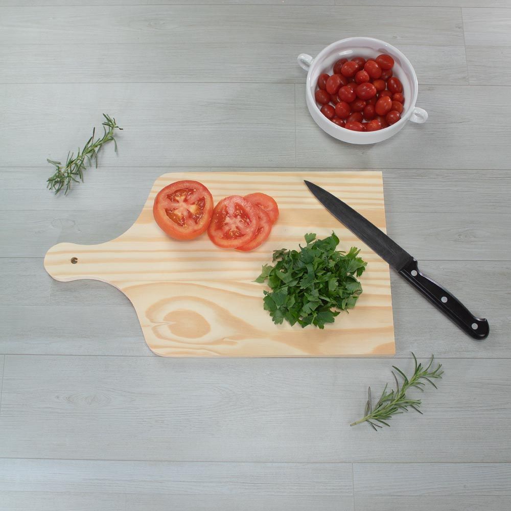 imagem de Tabua de Madeira Para Carne 22x40 Cm