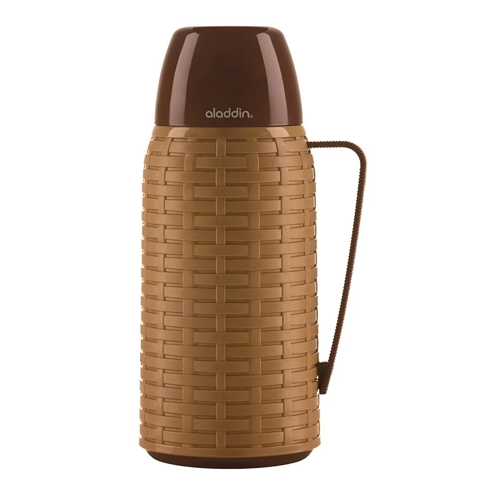 imagem de Garrafa Termica Rattan 1 Litro Caramelo
