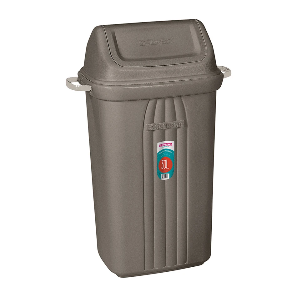 imagem de Lixeira Plástica Basculante 30 Litros