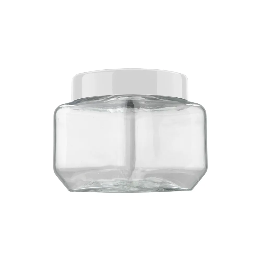 imagem de Pote de Vidro Quadrado 800 Ml