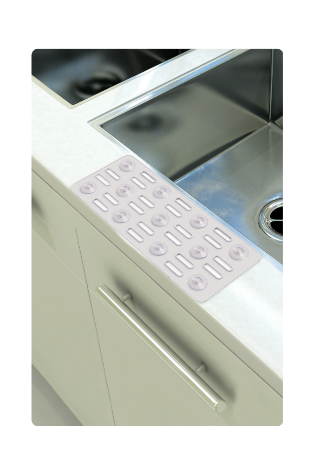 imagem de Protetor de Pia Pvc 11 X 26 Cm