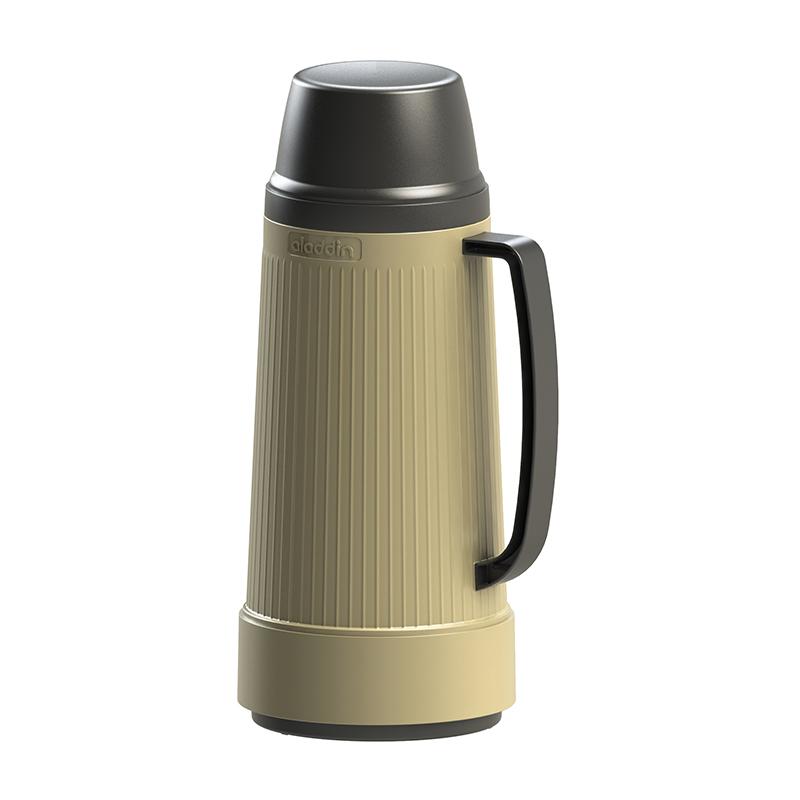 imagem de Garrafa Termica Ares 1 Litro Preta Caramelo