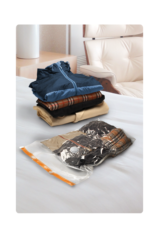 imagem de Saco a Vacuo Vacbag Grande Premium 55 X 90 Cm