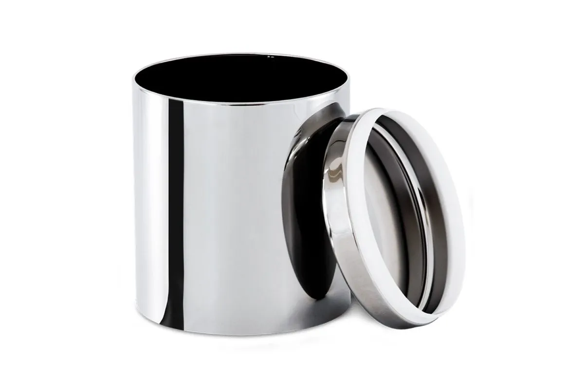 imagem de Pote Para Mantimentos Com Tampa Com 5 Pecas Inox