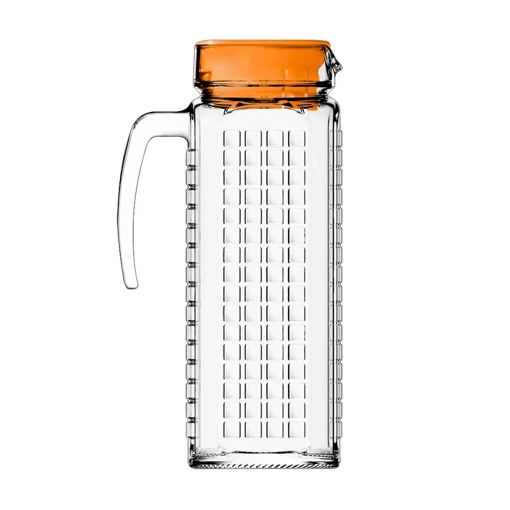 imagem de Jarra Colorex Ladrilhos Com Tampa 1,2 Litros