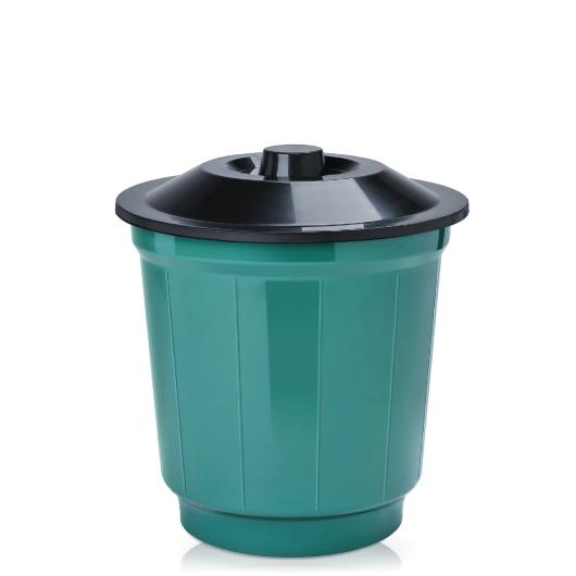 imagem de Cesto Fechado Com Tampa 20 Litros