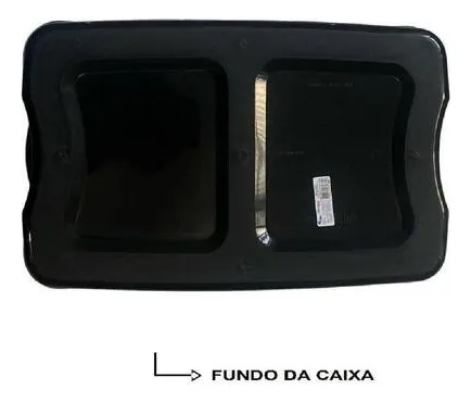 imagem de Caixa Organizadora 80 Litros Preta