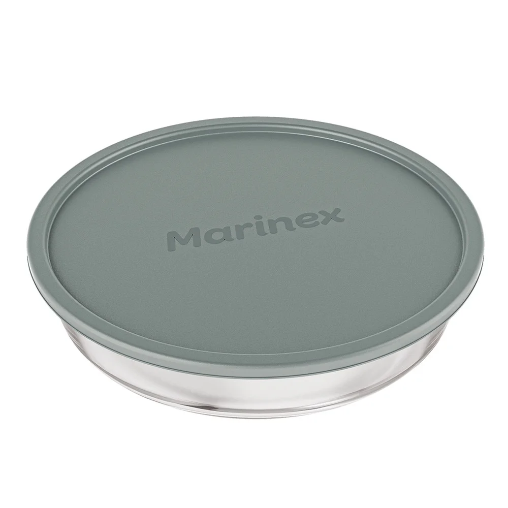 imagem de Assadeira Marinex Redonda Com Tampa 2,4 Litros