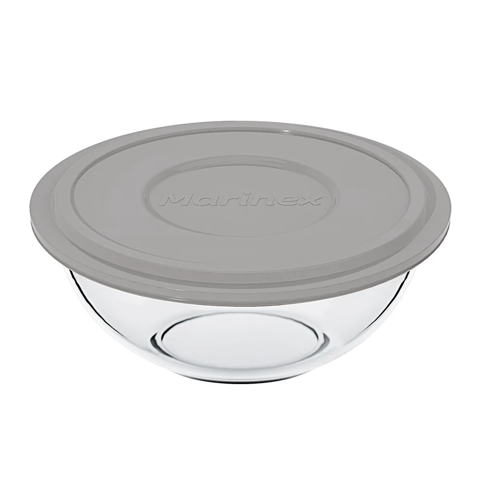 imagem de Tigela Plus Marinex Redonda Com Tampa 500 Ml