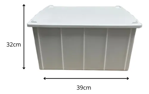 imagem de Caixa Profissional Com Tampa 61 Litros