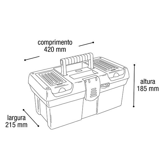 imagem de Maleta de Ferramentas Granite Pro  16