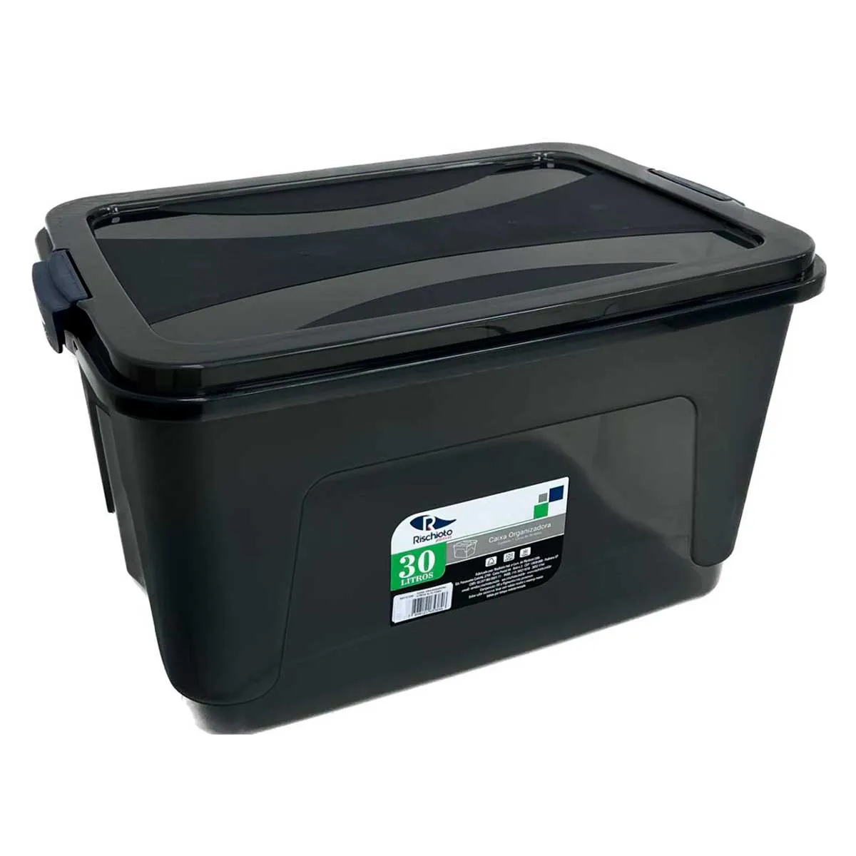 imagem de Caixa Organizadora 30 Litros Preta