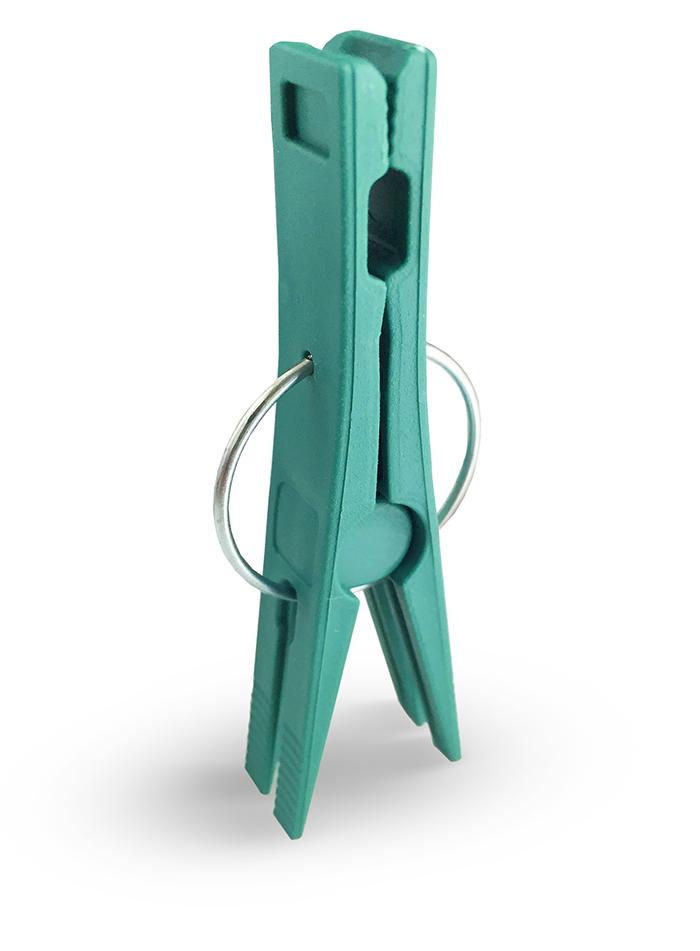 imagem de Prendedor Plástico Com 12 Unidades