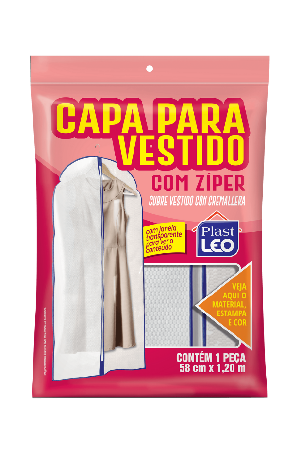 imagem de Capa Para Vestido Com Ziper