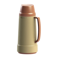 imagem de Garrafa Termica Ares 1 Litro Preta Caramelo